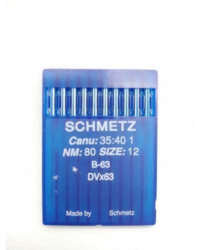 10 Schmetz Industrial Sewing Machine Needles NM:80 SIZE:12 B-63 DVx63