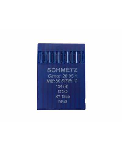 10 Schmetz Needles Industrial Sewing Machine N80 Size:12 134(R) 135x5 SY 1955 DPx5