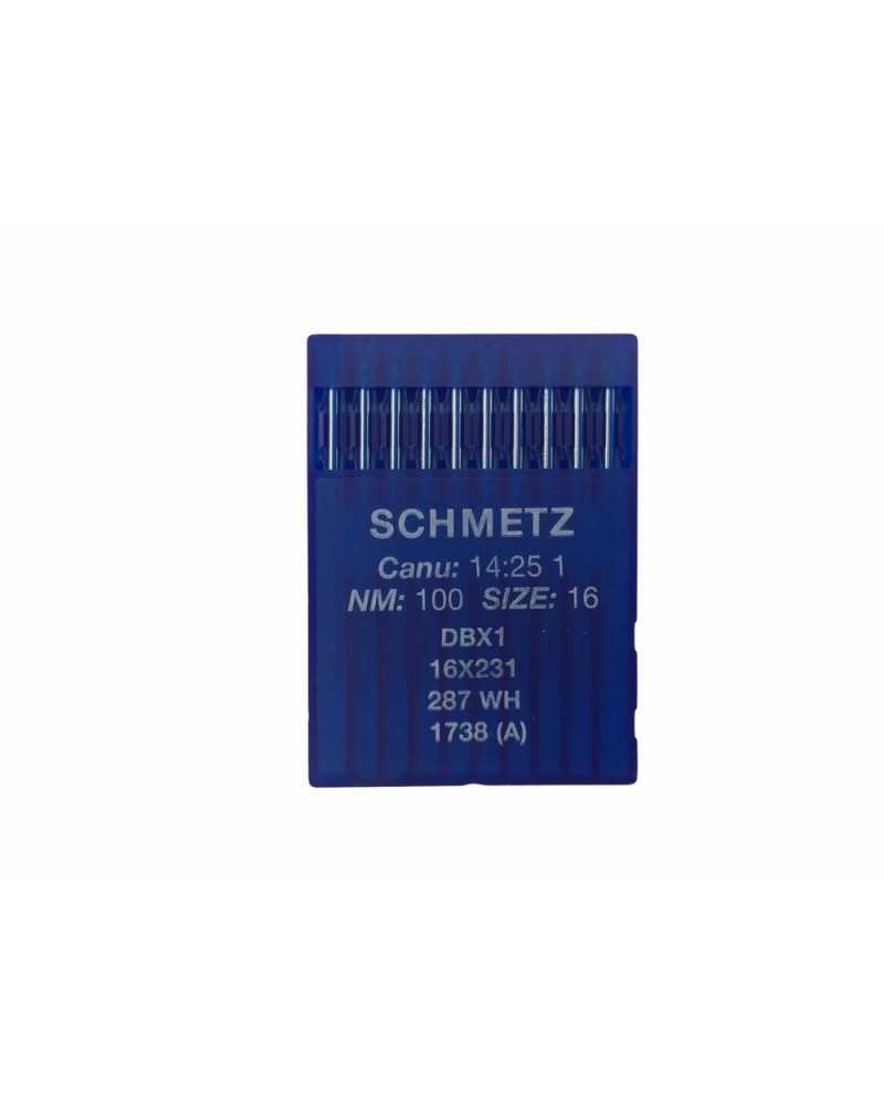 10 Aiguilles Schmetz Machine à Coudre Industrielle N100 Taille:16 DBx1 16x231 287WH 1738(A)
