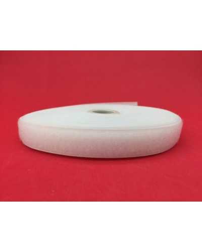 Klettband für Damen, weiches Knopfloch, weiß, zum Nähen, 2 cm hoch