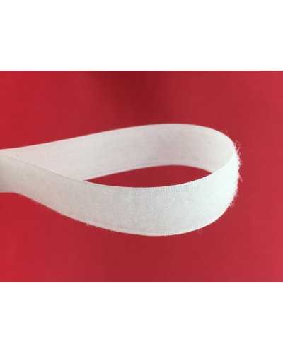 Bande Velcro Femme Boutonnière Souple Blanche Couture 2 Cm De Haut