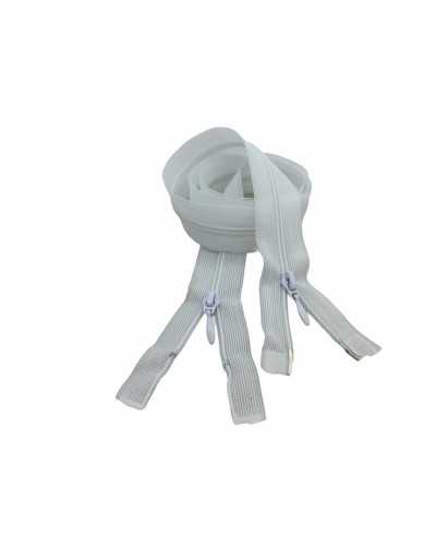 Zipper Zip Light Webbing Divisible Chain 4 Releasable Double Cursor 100 Cm long
