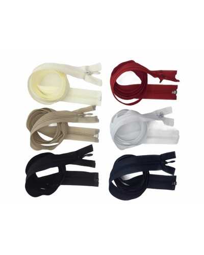 Zipper Zip Webbing Invisible Divisible Chain 4 Releasable Long 100 Cm