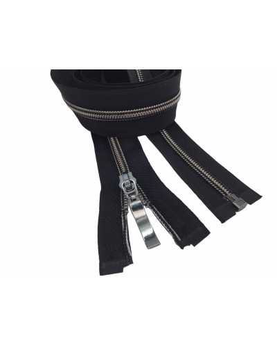 Reißverschluss Reißverschluss Nylon teilbar Cursor Metall Modekette 6 lang 100 cm 