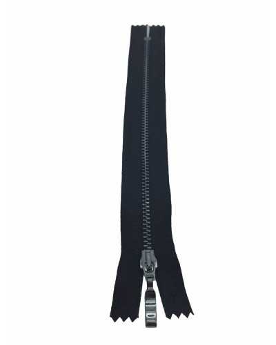 Cremallera metálica Cadena 3 Cremallera Bisagra 1 Cursor fijo 20 cm