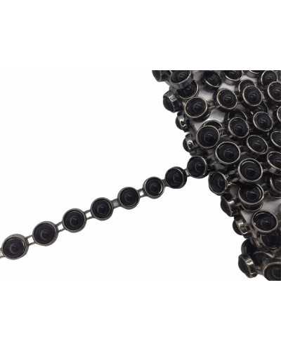 50 Cm Passamaneria Jewelry Half Pearl Resin8 mm high
