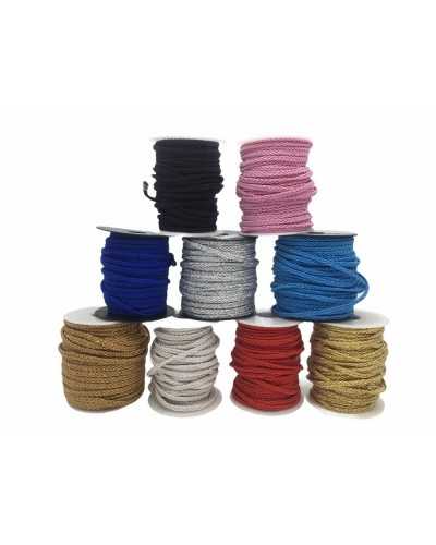 Trimmings Braid Vergolina Herringbone Polished Cord 5 Mm High
