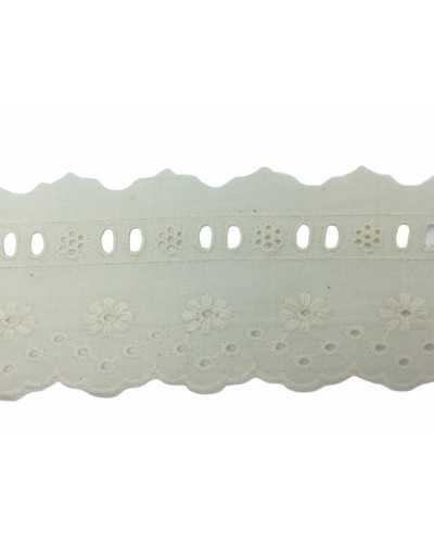 Garnituren Spitze Sangallo Scalloped Passanastro High 65 Mm