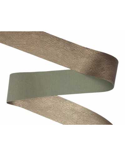 Faux Python Leather Ribbon Trimmings 5 Cm High