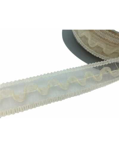 Trimmings Partition Tulle Serpentine Organza High 3 Cm