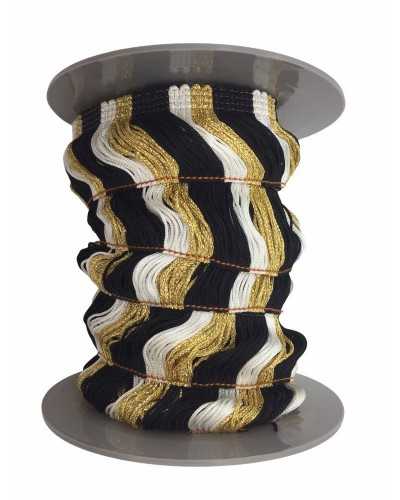 Tripolino Galon Frange Fashion 3 Couleurs Haut 5 Cm