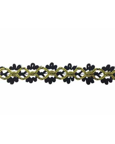 Trimmings Partition Rhombus Lurex Fringe High 25 Mm