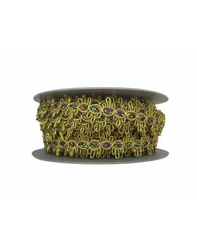 Trimmings Partition Scalloped Lurex Colored Passanastro High 2 Cm