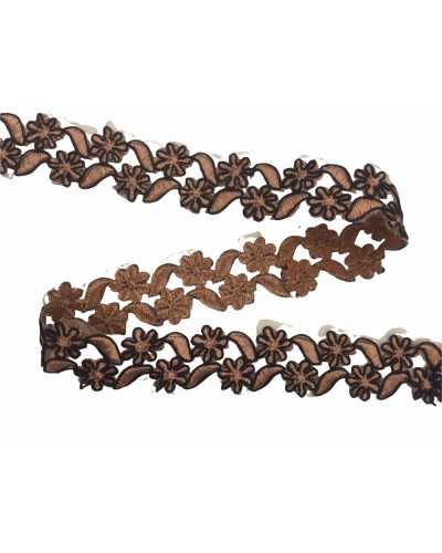 Trimmings Lace Embroidered Scalloped Organza Rebrodè High 35 Mm
