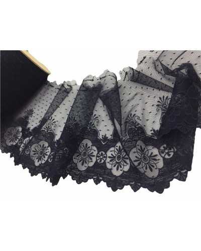 50 Cm Trimmings Lace Tulle Embroidered Scalloped High Fashion Tip 17 Cm High