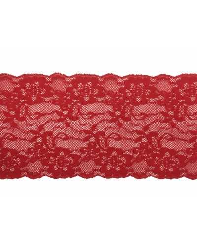 Trimmings Elastic Lace Scalloped Clothing Flower Design 15 Cm High
