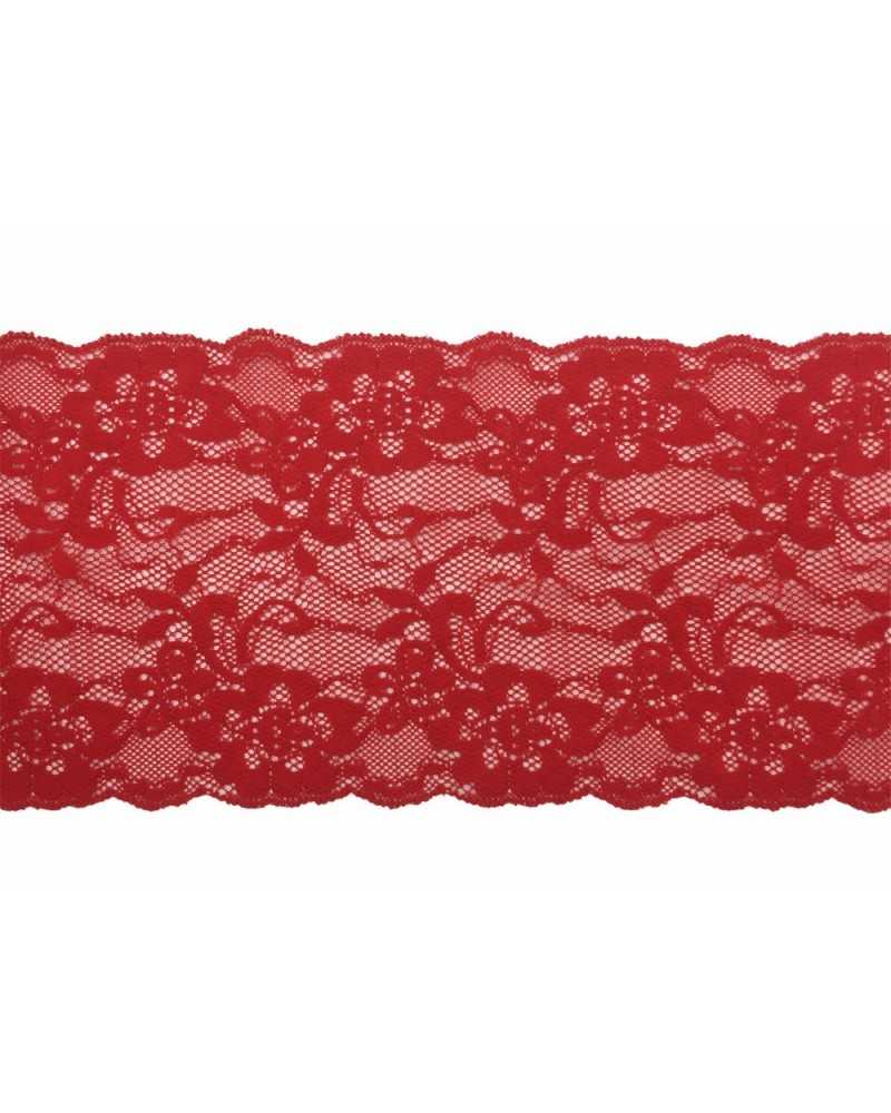 Besätze, elastische Spitze, gewellte Kleidung, Blumenmuster, 15 cm hoch