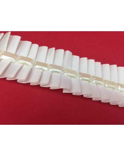 50 cm Besatz-Trennwand-Abdeckungspunkt-Basis, weißer Milchgrosskornstein, 5 cm hoch