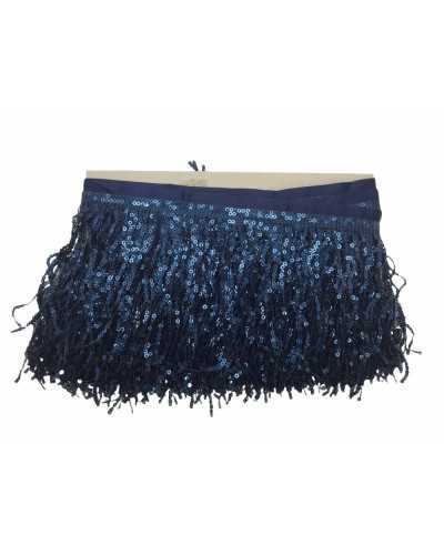 50 Cm Adornos Fringe Micro Lentejuelas Danza Moda Ropa Alto 14 Cm