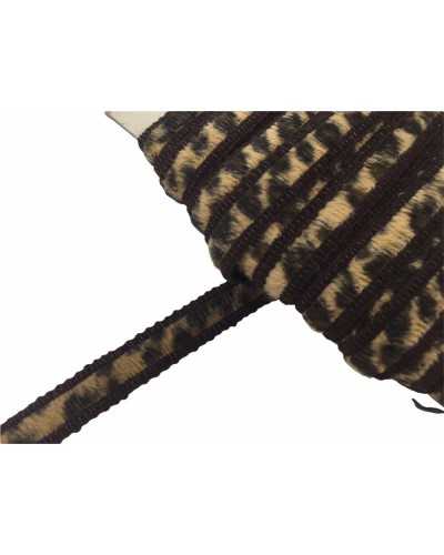 Pasamaneria Cubrir Bordes Punto Caballo Leopardo 1 Cm Alto
