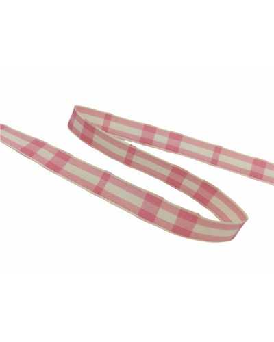 Garnituren Scotch Ribbon Pink Creme Hoch 15 mm