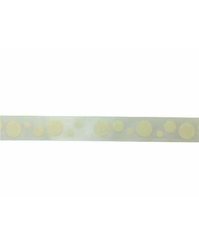 Trimmings Satin Ribbon Print Large Small Polka Dots Yarn Dyed 15 m high