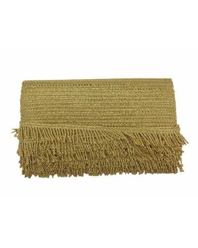 Passementerie Petite Frange Cordon Lurex 2 Têtes Haut 25 Mm