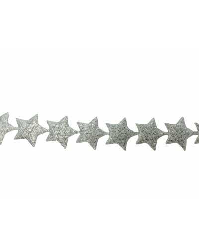 Wall decal Stars Silver Fabric Lurex High Mm 20