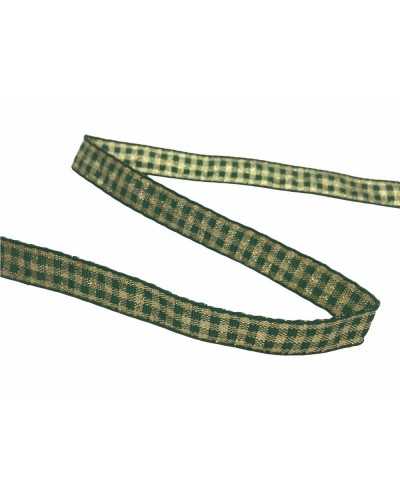Pasamanería Cinta Navideña Lurex Dorado Cuadrado 10 Mm Alto