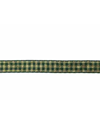 Pasamanería Cinta Navideña Lurex Dorado Cuadrado 10 Mm Alto