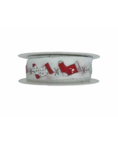 Trimmings Ribbon Christmas Star Stocking Bow Tree 25 Mm High