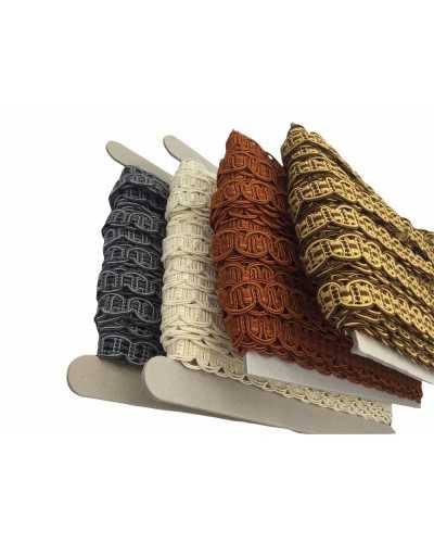Trimmings Cover point Upholstery Polished Cord 2 Cm High