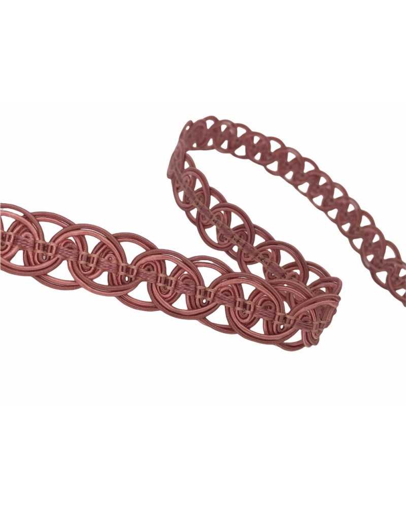 Passementerie Copripunto Borboni Plain Bicolor Haut 15 Mm