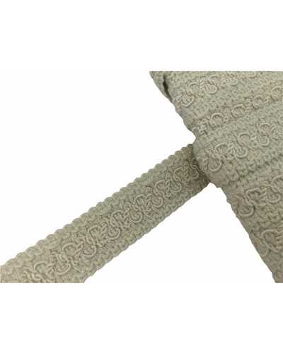 Pasamanería Cubre Punto Cordón Serpentino Borde 2 Cm Alto