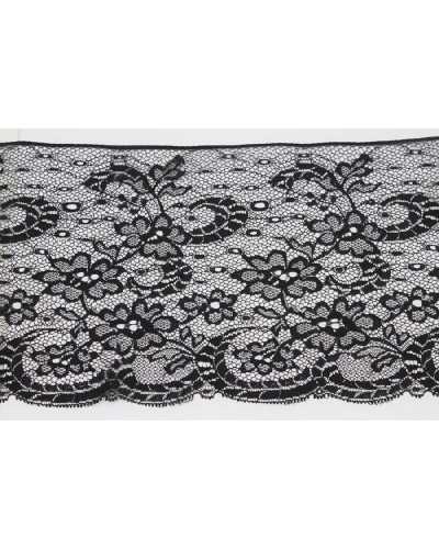 Passementerie Dentelle Jaquard Broderie Festonnée Dentelle Haute 17,5 Cm