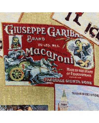 50 cm Vintage printed gobelin fabric dyed in yarn 280 cm high