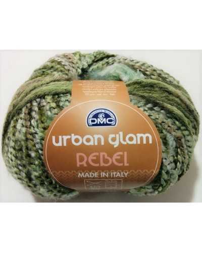 Ball of wool urban glam rebel dmc 100 grams 180 meters