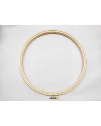 Circular Round Wood Cross Stitch Frame for Hand Embroidery Diameter 24