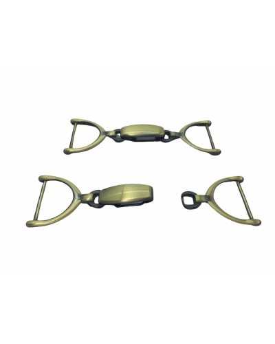 Polished Metal Hook Model Alamaro Coats Montgomery Measures 10x3 Cm