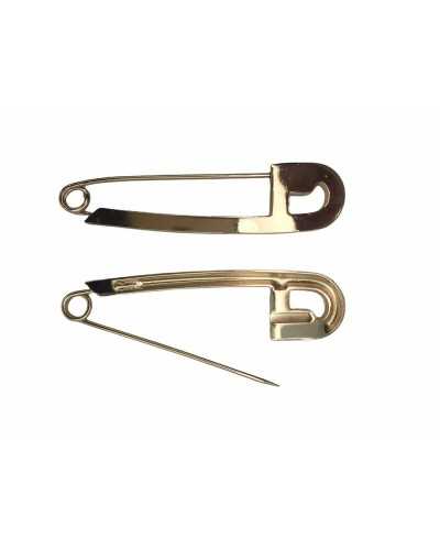 Pin Hook Furs Skirts Wallets Capes Full Polished Steel 92x23 mm