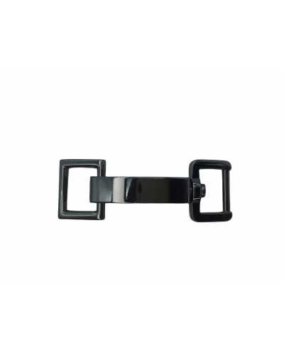 Gancho Palanca Rectangular Metal Galvanizado Pulido 65x22 Mm