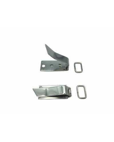 Gancho Modelo Corte Metal Pulido Abrigos Piel 42x15 Mm