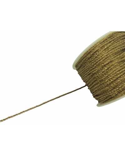 Passementerie Petit Cordon Lurex Tressé Bordure Ameublement Grand Mm 2