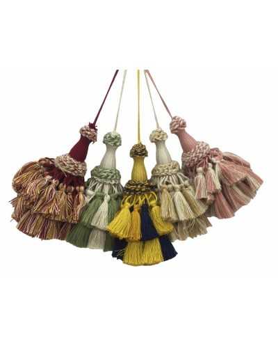 Borla Lazo Clave Grande Bicolor Gran Bailarina Alto 25 Cm Base 10 Cm