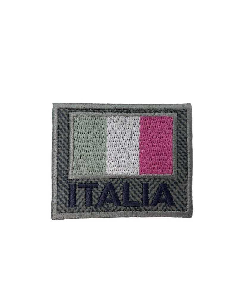 Écusson Application Thermoadhésif Drapeau Armoiries Écrites Italie 6X5 Cm
