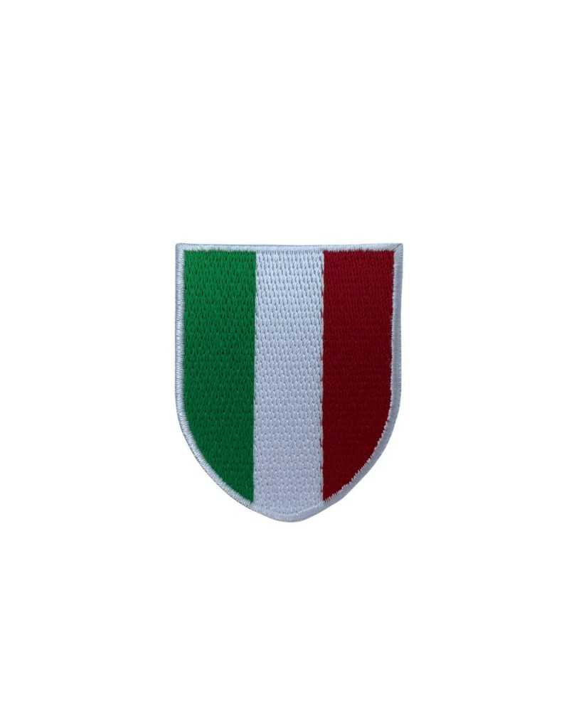 Écusson Thermocollant Application Drapeau Italie Brodé Patch 4x5 Cm
