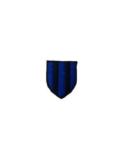 Aufnäher zum Aufbügeln, bestickter Stoff, Sportmannschaft, Fußballschild, 25 x 30 mm