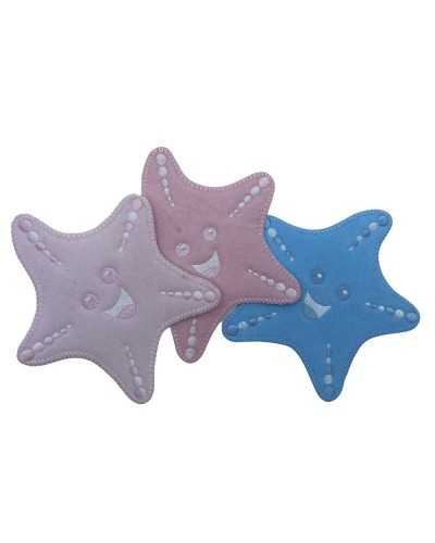Thermoadhesive Application Starfish Embroidered Patch 11x12 Cm