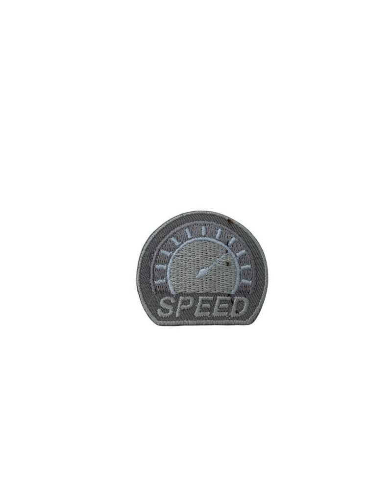 Thermoadhäsives Anwendungspflaster Beige SPEED Kilometerzähler 40x35 mm