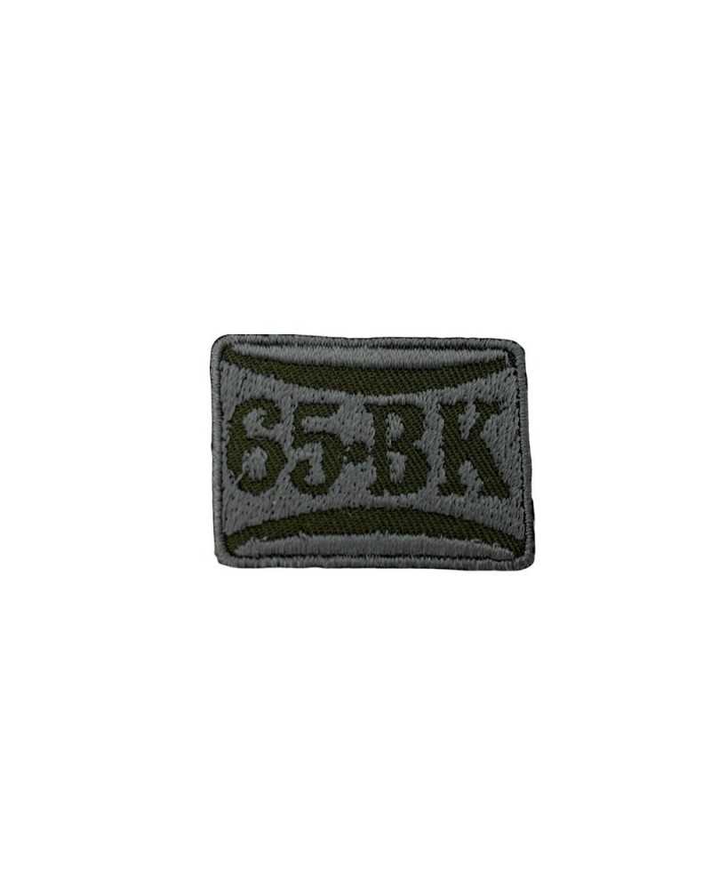 Application Iron-on Patch Embroidery Written 65.BK 4x3 Cm